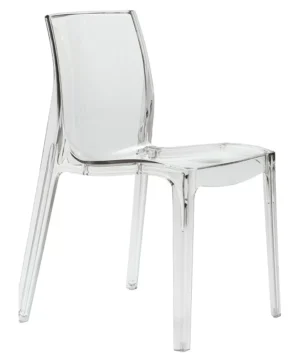 Scaun FEMME FATALE transparent